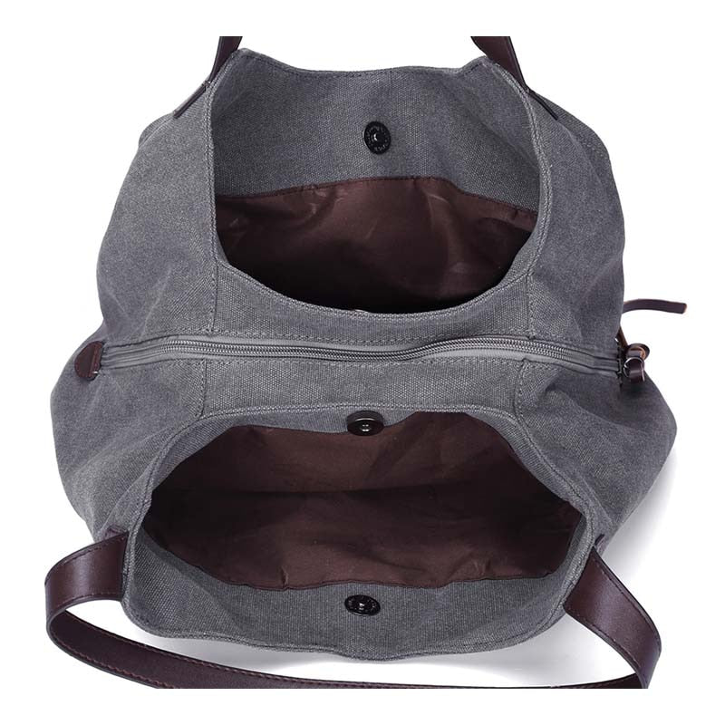Gray Piler Shoulder Bag