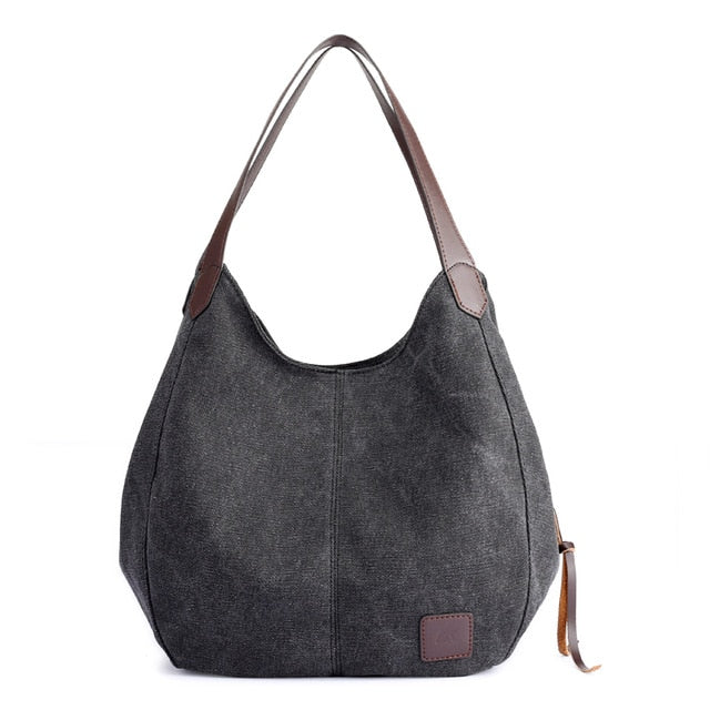 Black Piler Shoulder Bag